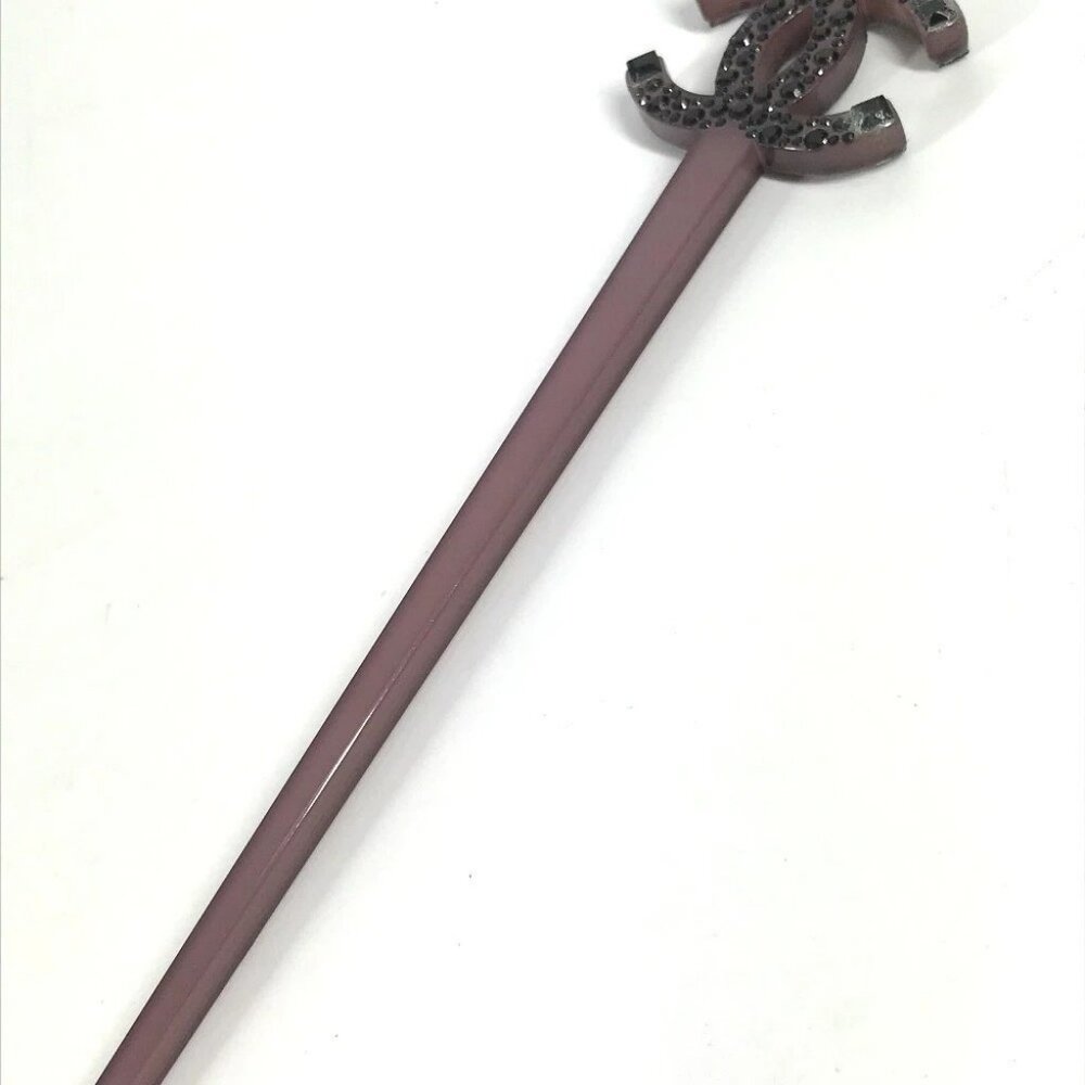 CHANEL CC CC Mark Stone Hairpin Hair picks Hairpins Hair accessories hairpin - Picture 9 of 14